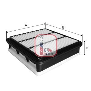 S 3506 A SOFIMA Фільтр повітря1